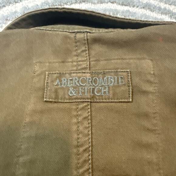 Vintage Abercrombie & Fitch Sentinel Military Field Jacket Olive Green - Picture 11 of 12